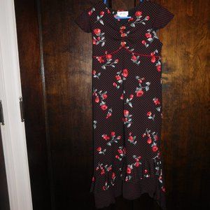 AMY BYER GIRL'S SIZE 16  V NECK DRESS